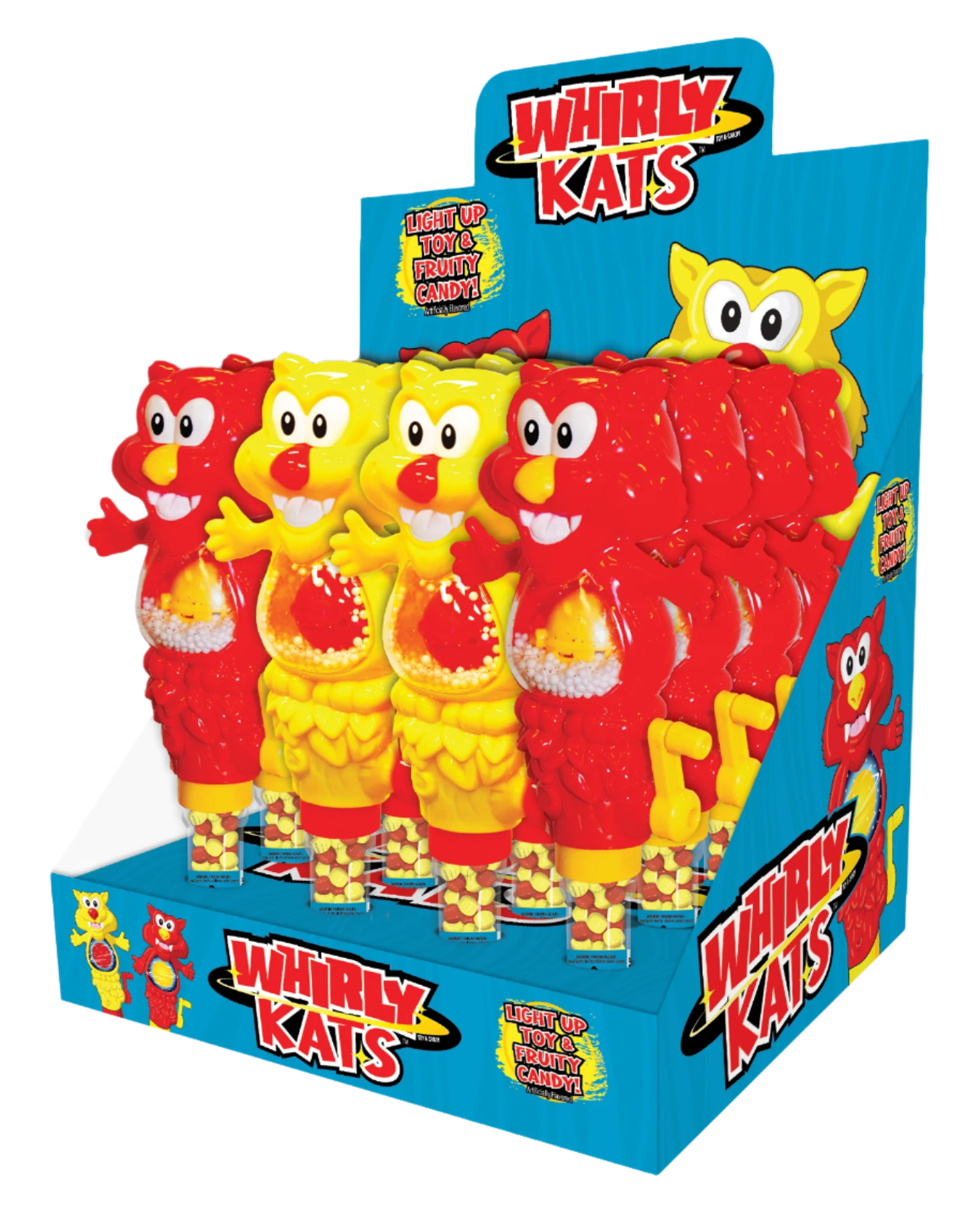 Whirly Kats Candy Toys: 16-Piece Box