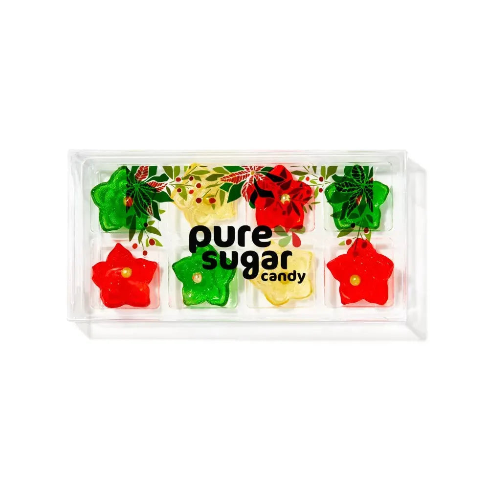 Pure Sugar Candy Holiday Hard Candy Gift Box