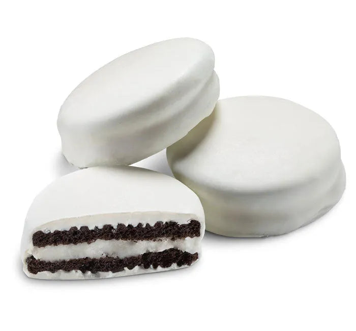 Albansese White Chocolate Yogurt Double Stuffed Oreos: 10LB Bag