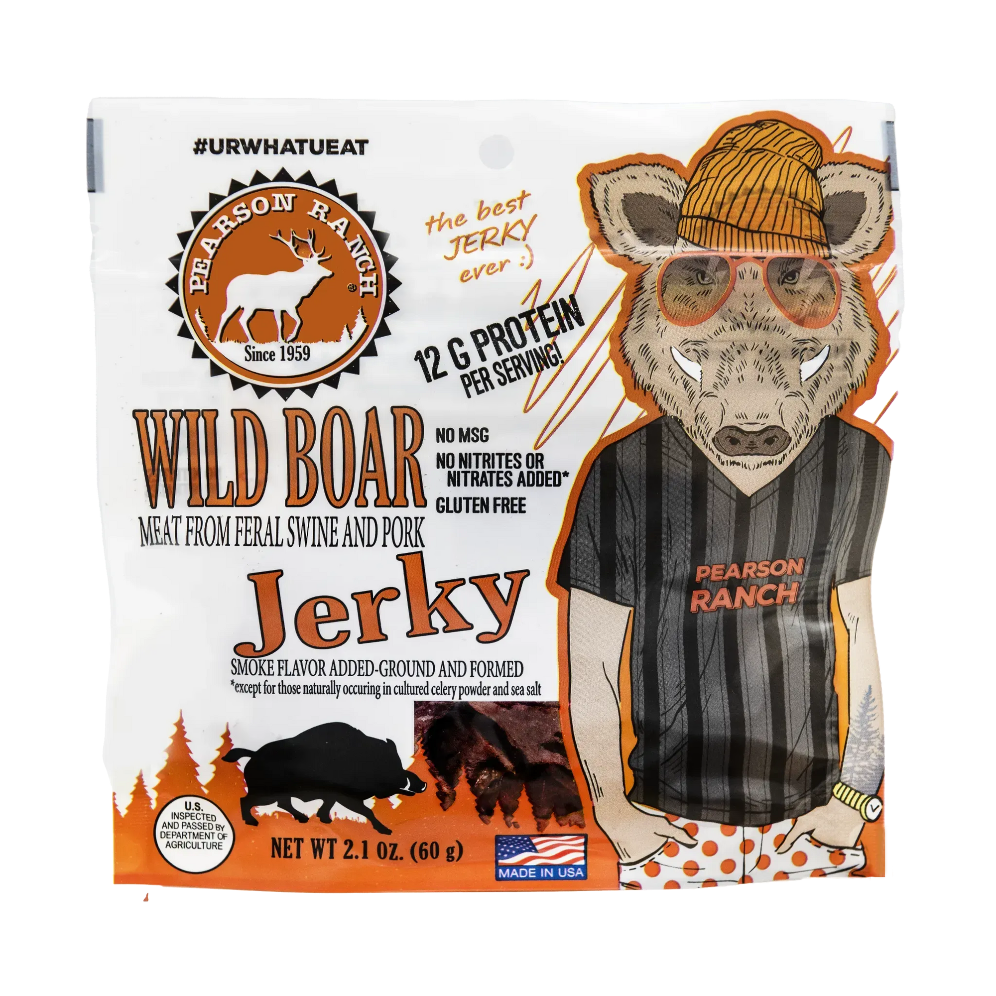 Pearson Ranch Jerky Greenhorn Sampler - Wild Boar