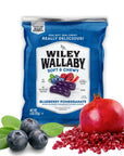 Wiley Wallaby Blueberry Pomegranate Licorice Bites Peg Bags: 12-Piece Case