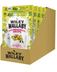 Wiley Wallaby Sourrageous Licorice Bites Peg Bags: 12-Piece Box