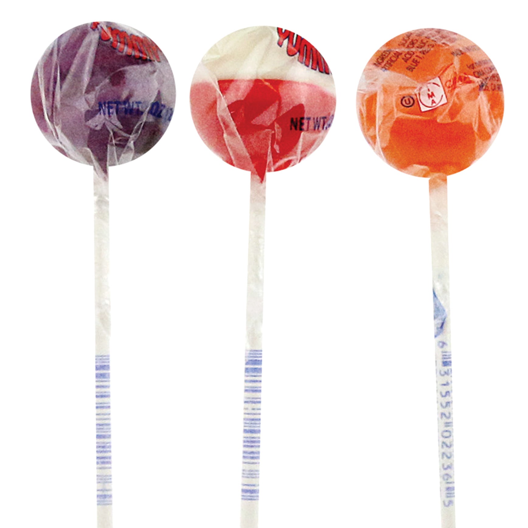 Yummy Lix Assorted Lollipops: 160-Piece Display