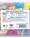 Zweet Sour Gummy Bears: 6-Piece Case