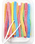 Zweet Rainbow Sour Ropes: 6-Piece Box