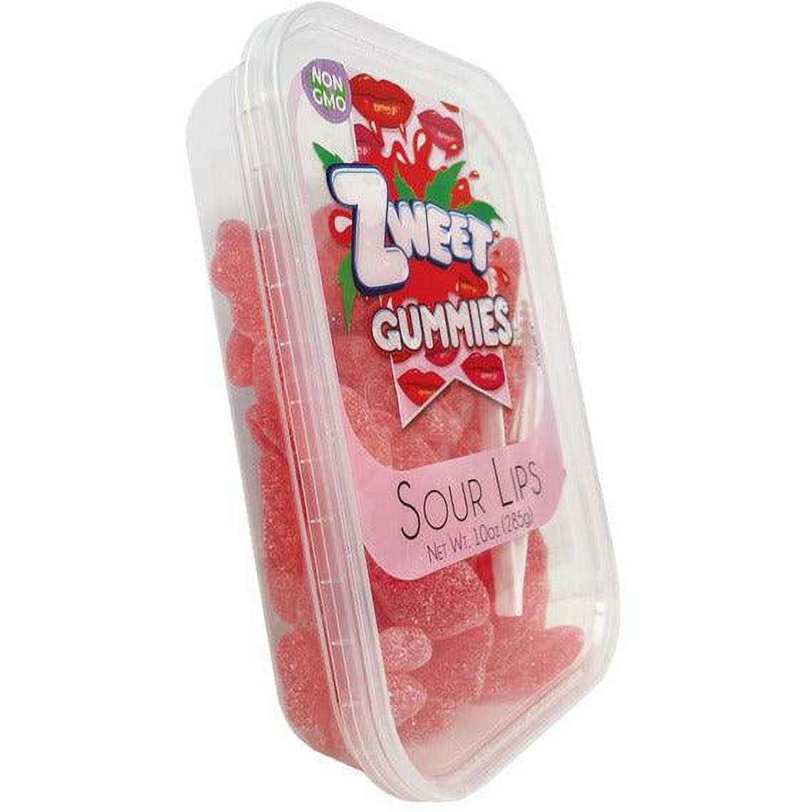 Zweet Sour Gummy Lips: 6-Piece Box