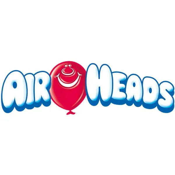 AirHeads Big Bar Taffy Candy - Blue Raspberry and Cherry: 24-Piece Box