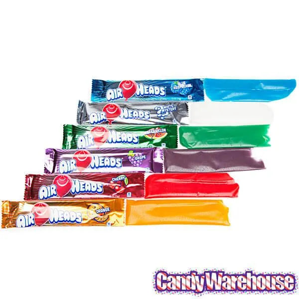 AirHeads Taffy Candy Bars: 90-Piece Box