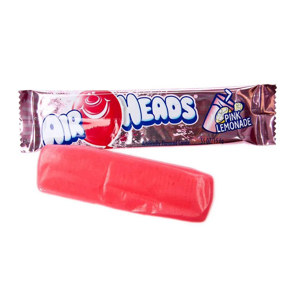 AirHeads Taffy Candy Bars - Pink Lemonade: 36-Piece Box