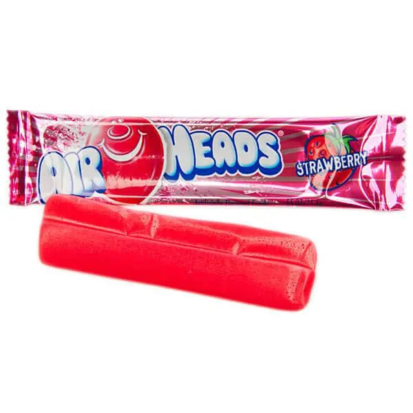 AirHeads Taffy Candy Bars - Strawberry: 36-Piece Box