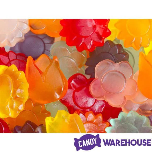 Albanese Awesome Blossoms Gummy Flowers Candy: 5LB Bag