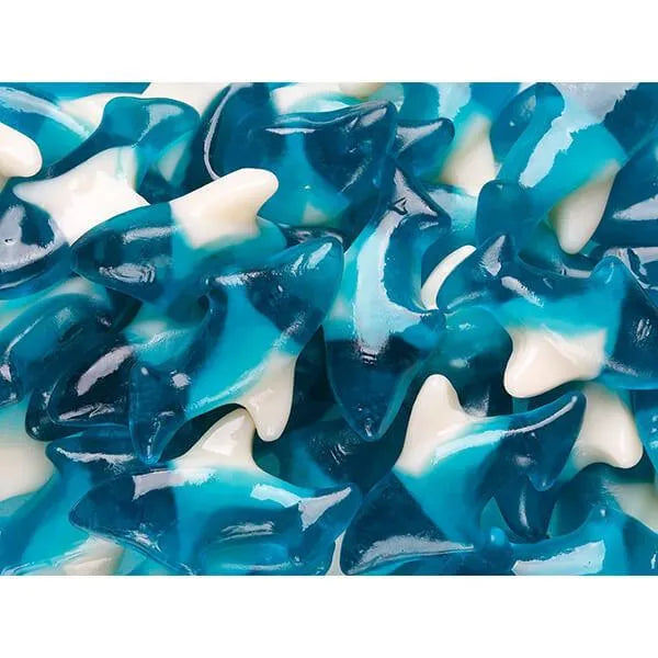 Albanese Blue Gummy Sharks: 5LB Bag