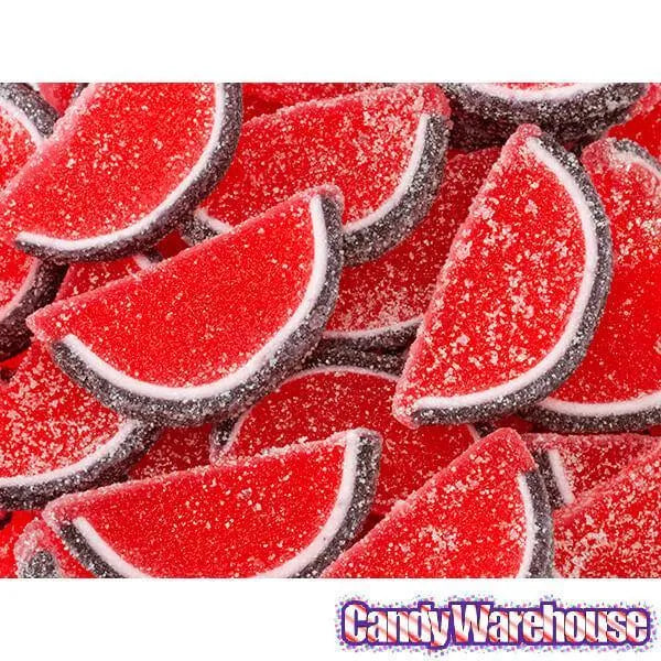 Albanese Candy Fruit Jell Slices - Black Cherry: 5LB Box