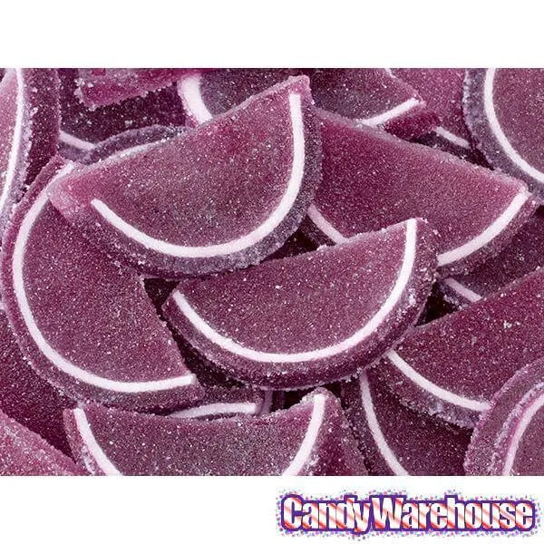 Albanese Candy Fruit Jell Slices - Grape: 5LB Box