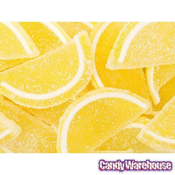 Albanese Candy Fruit Jell Slices - Lemon: 5LB Box