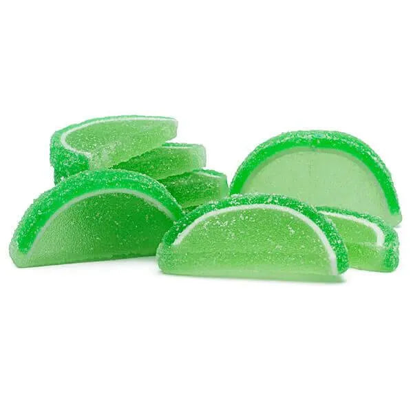 Albanese Candy Fruit Jell Slices - Sour Apple: 5LB Box