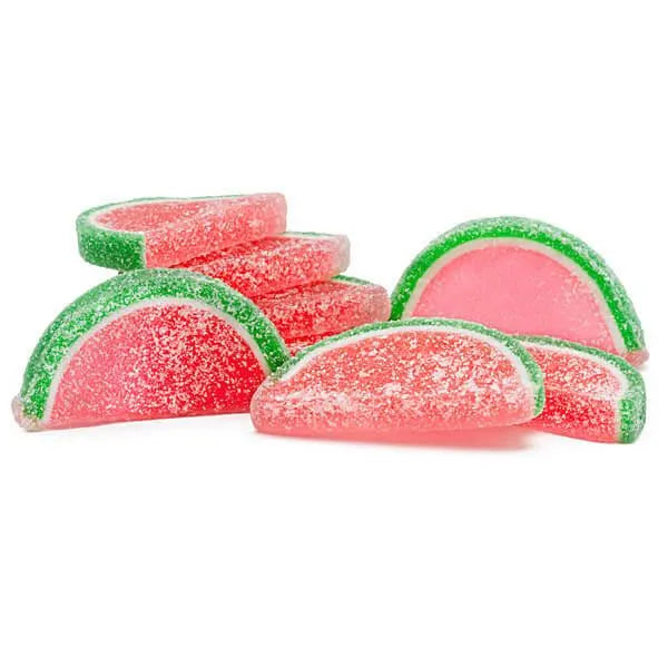 Albanese Candy Fruit Jell Slices - Watermelon: 5LB Box