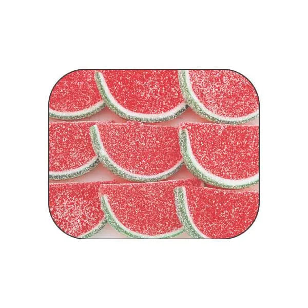 Albanese Candy Fruit Jell Slices - Watermelon: 5LB Box