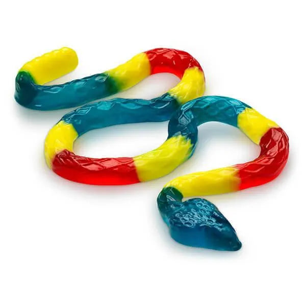 Albanese Giant Gummy Rattlesnakes Candy: 20LB Case