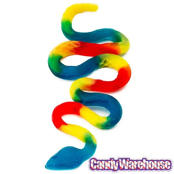 Albanese Giant Gummy Rattlesnakes Candy: 20LB Case