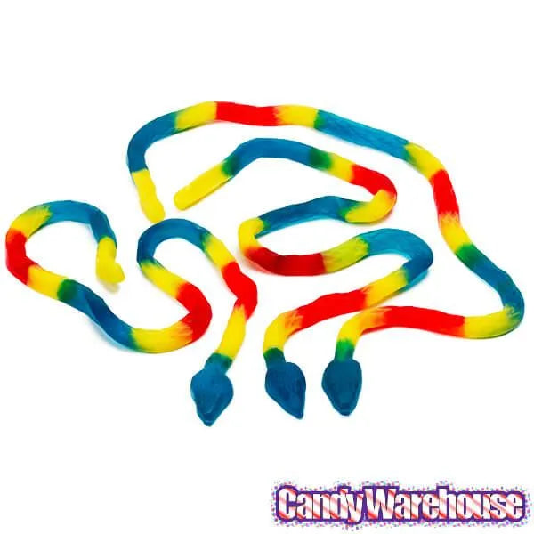 Albanese Giant Gummy Rattlesnakes Candy: 20LB Case