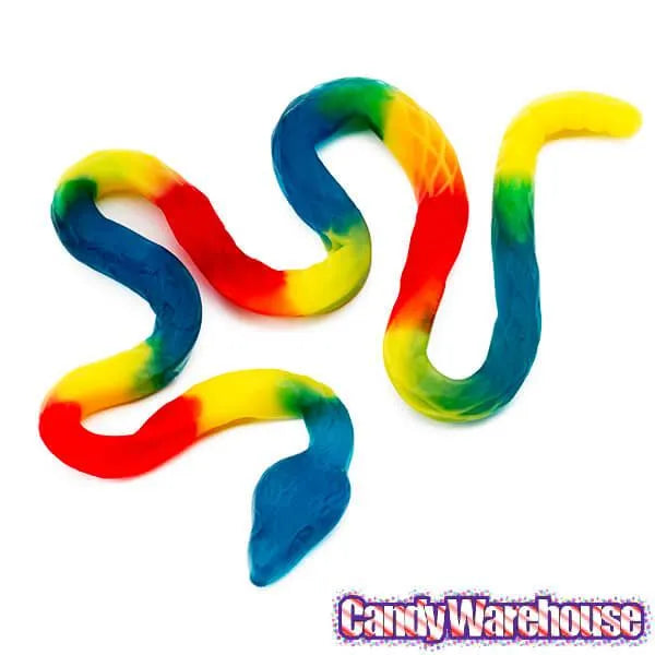 Albanese Giant Gummy Rattlesnakes Candy: 20LB Case