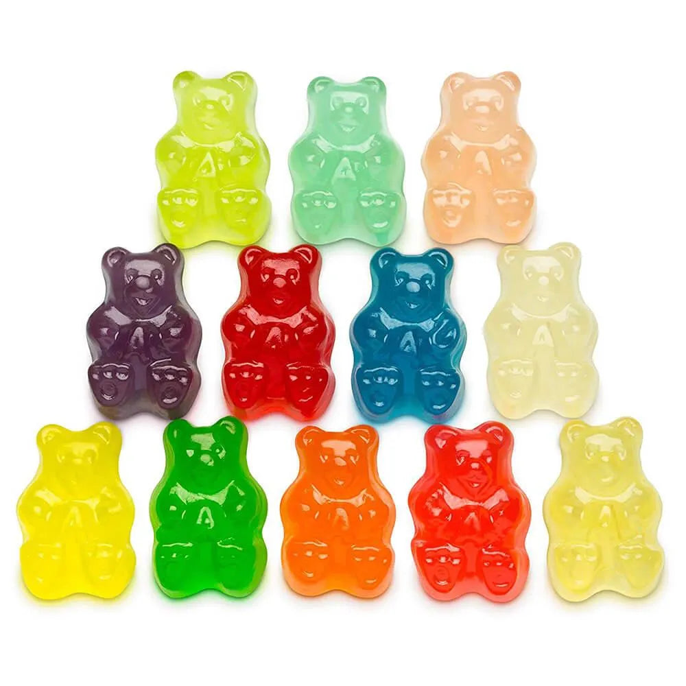 Albanese Gourmet 12-Flavors Gummy Bears: 5LB Bag