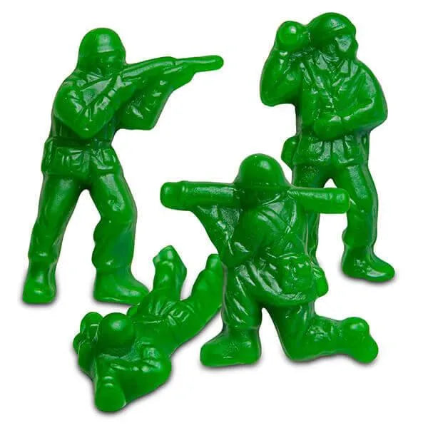 Albanese Green Gummy Army Men: 5LB Bag