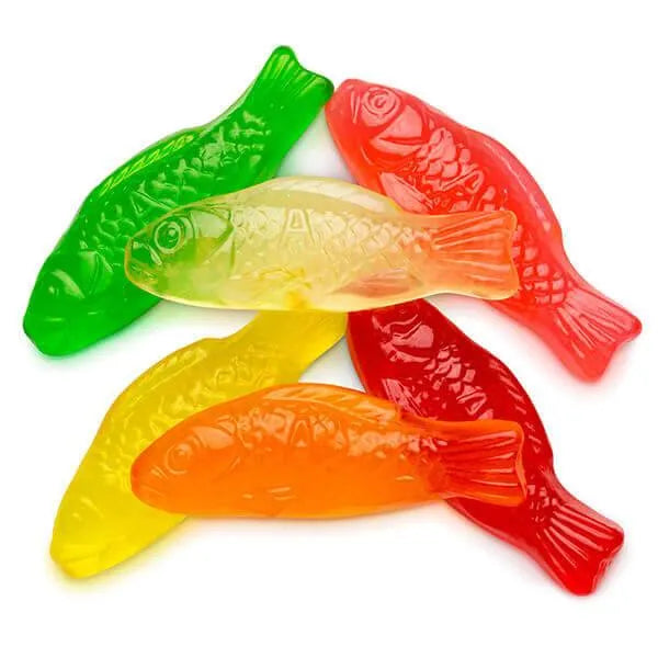 Albanese Gummy Fish - Assorted Fruit: 5LB Bag