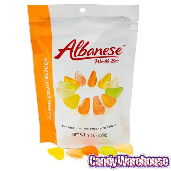 Albanese Gummy Fruit Slices: 9-Ounce Bag