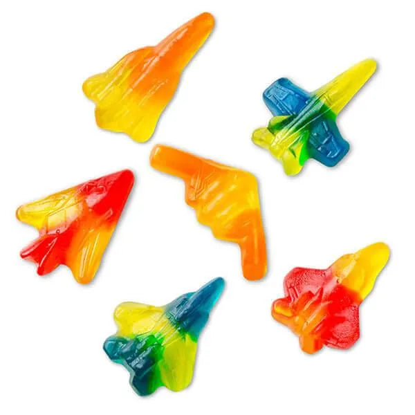 Albanese Gummy Jet Fighters Airplanes: 5LB Bag