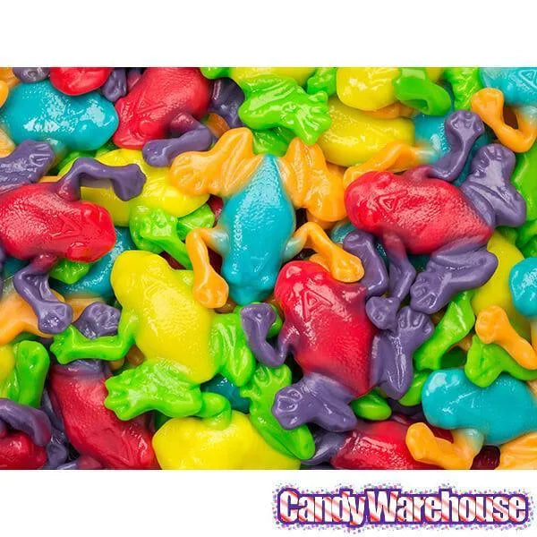 Albanese Gummy Rainforest Frogs: 5LB Bag