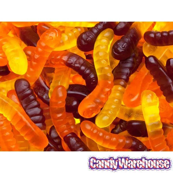 Albanese Halloween Mini Gummy Worms: 5LB Bag