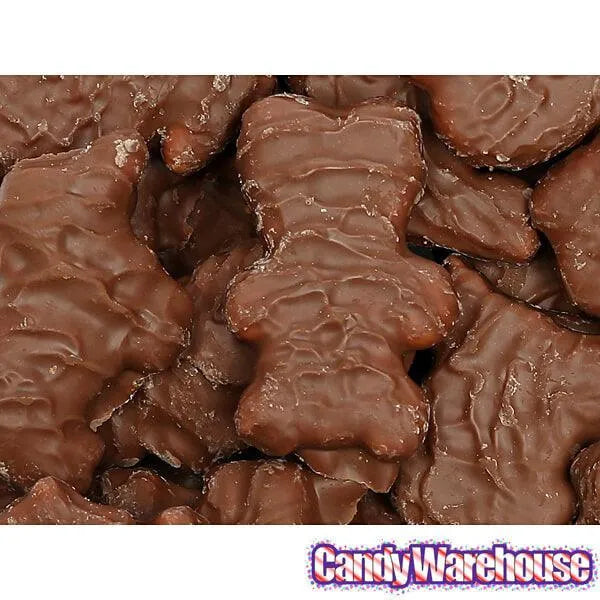 Albanese Milk Chocolate Covered Animal Crackers Candy: 2LB Bag