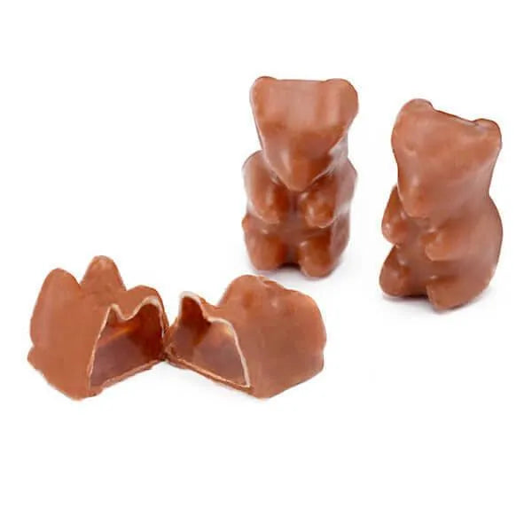 Albanese Milk Chocolate Covered Gummy Bears: 10LB Case