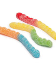 Albanese Neon Sour Gummy Worms: 4.5LB Bag