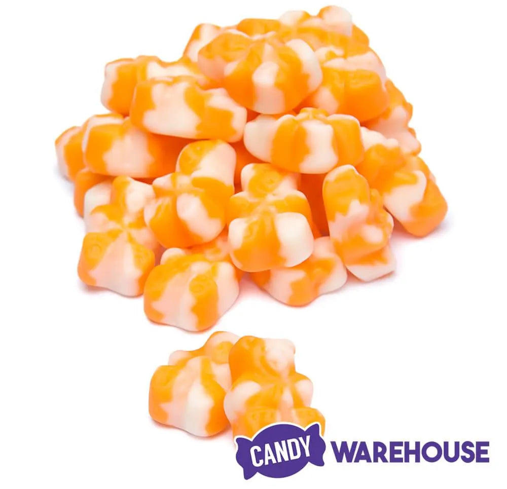 Albanese Orange Cream Bearsicles Gummy Bears: 5LB Bag