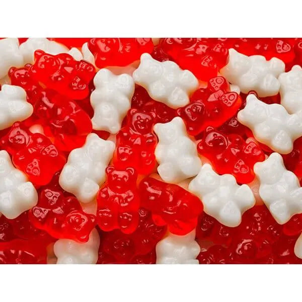 Albanese Red & White Valentine Gummy Bears: 5LB Bag