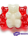 Albanese Red & White Valentine Gummy Bears: 5LB Bag