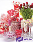 Albanese Red & White Valentine Gummy Bears: 5LB Bag