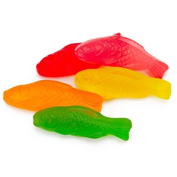 Albanese Sugar Free Gummy Fish Candy: 5LB Bag