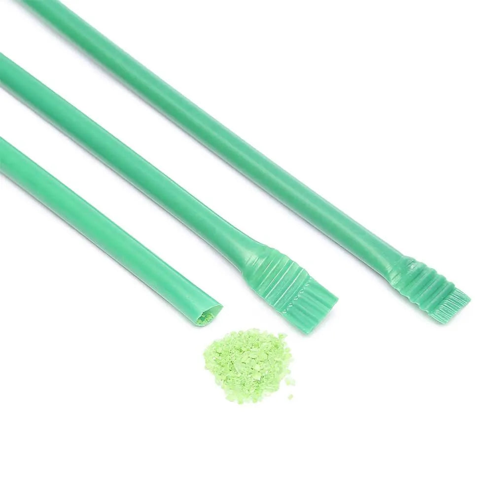 Albert's Candy Powder Filled Plastic Mini Straws - Watermelon: 240-Piece Bag