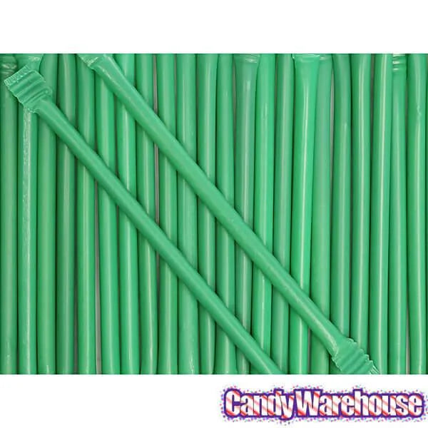 Albert's Candy Powder Filled Plastic Mini Straws - Watermelon: 240-Piece Bag