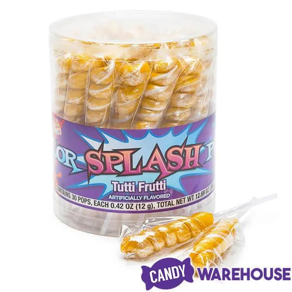 Albert's Tiny Twist Pops - Gold: 30-Piece Tub