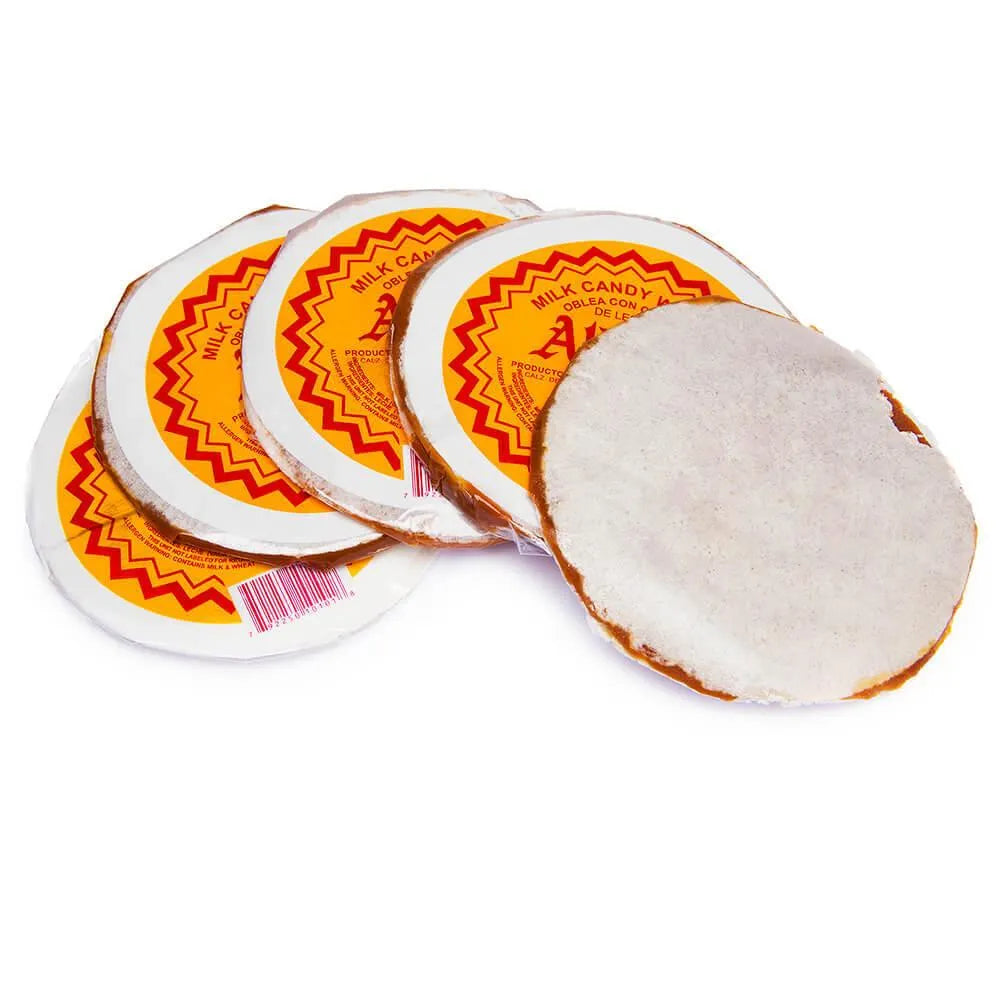 Aldama Milk Caramel Candy Wafers: 5-Piece Bag