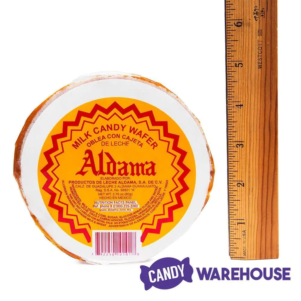 Aldama Milk Caramel Candy Wafers: 5-Piece Bag