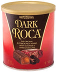 Almond Dark Roca Buttercrunch Toffee Candy: 10-Ounce Tin