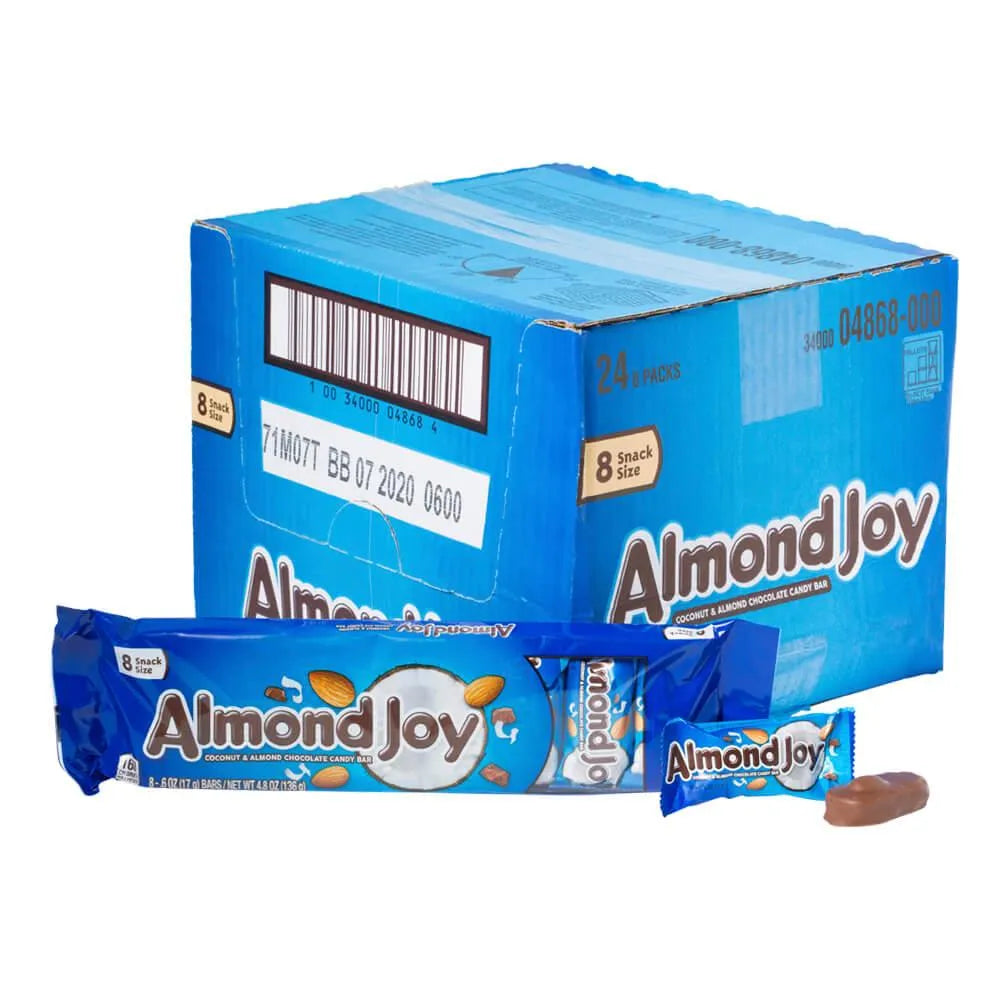 Almond Joy Snack Size 8-Pack - 24-Piece Box