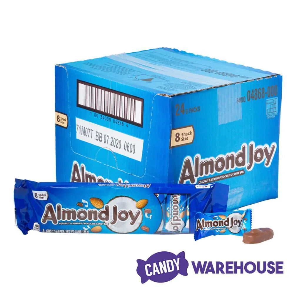 Almond Joy Snack Size 8-Pack - 24-Piece Box