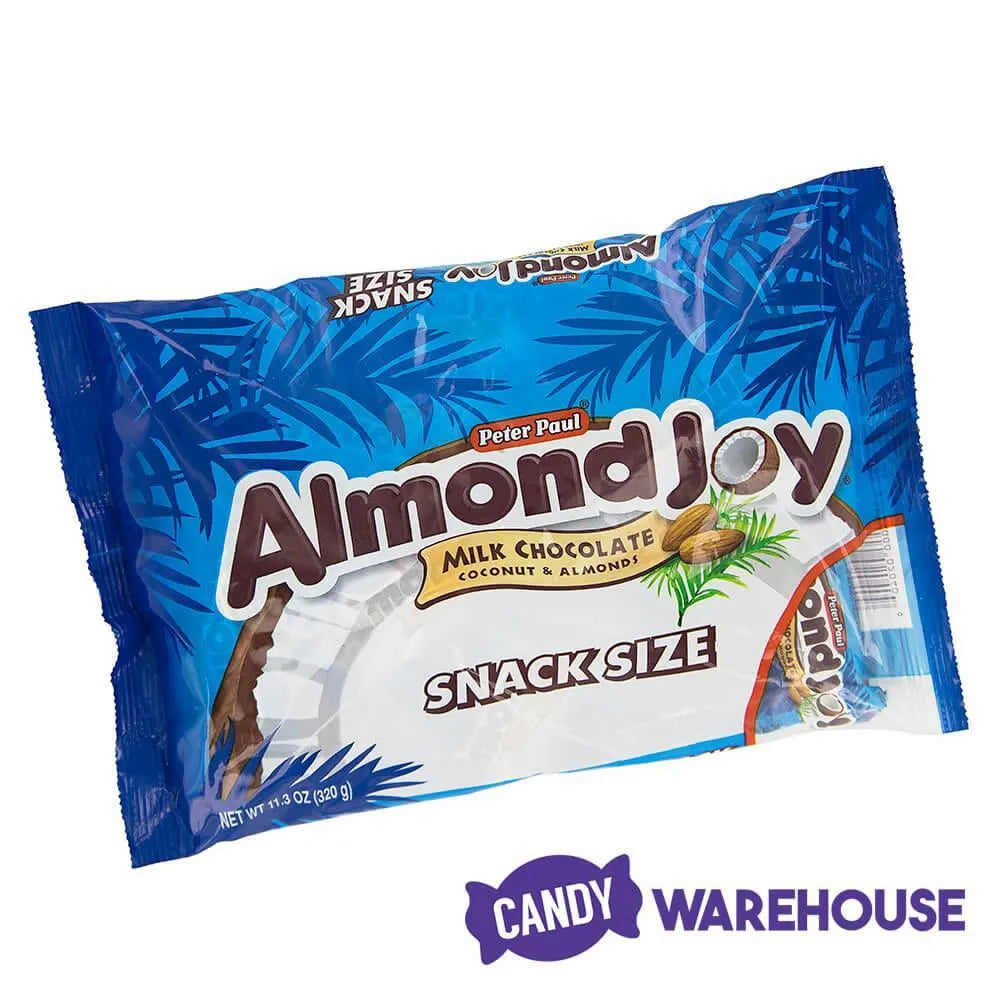 Almond Joy Snack Size Candy Bars: 18-Piece Bag